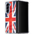 Great Britain Flag Galaxy Z Fold5 5G Clear Case