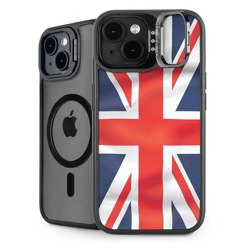 Great Britain Flag iPhone 15 Plus Kickstand Case