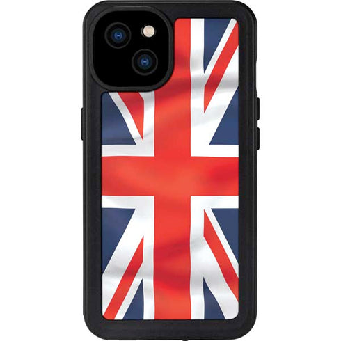 Great Britain Flag iPhone 15 Plus Waterproof Case