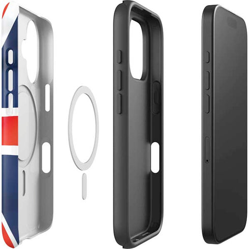 Great Britain Flag iPhone 16 Magsafe Impact Case