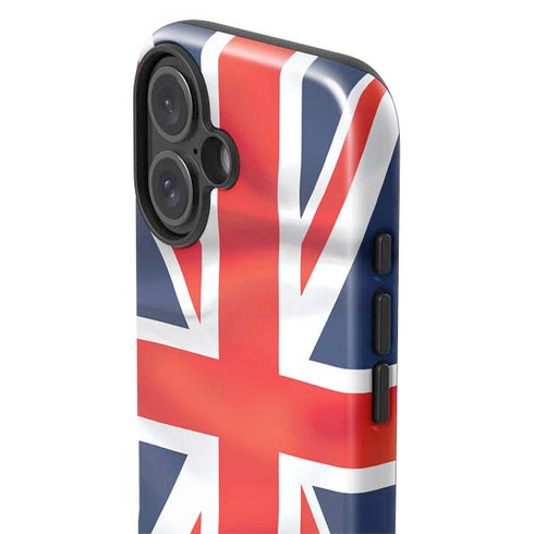 Great Britain Flag iPhone 16 Plus Impact Case