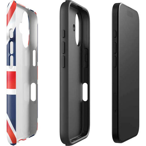 Great Britain Flag iPhone 16 Plus Impact Case