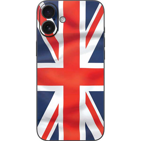 Great Britain Flag iPhone 16 Plus Skin