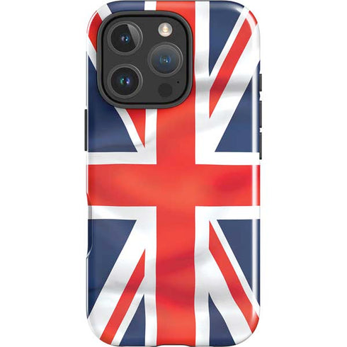 Great Britain Flag iPhone 16 Pro Impact Case