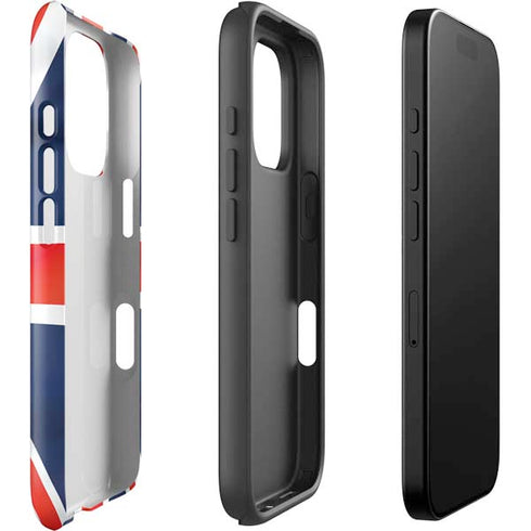 Great Britain Flag iPhone 16 Pro Impact Case