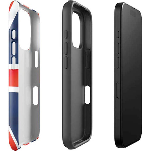 Great Britain Flag iPhone 16 Pro Max Impact Case