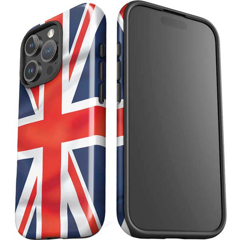 Great Britain Flag iPhone 16 Pro Max Impact Case