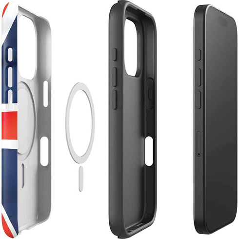 Great Britain Flag iPhone 16 Pro Max Magsafe Impact Case