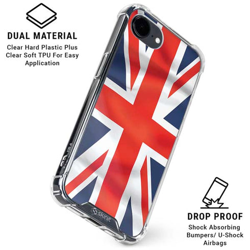 Great Britain Flag iPhone 16e Clear Case