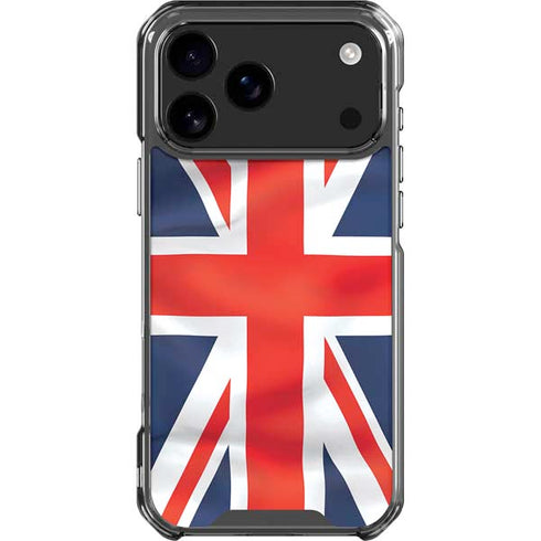 Great Britain Flag iPhone 18 Pro Max Clear Case