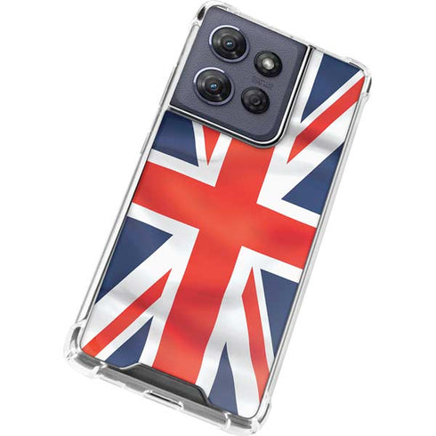 Great Britain Flag Moto G 5G (2025) Clear Case