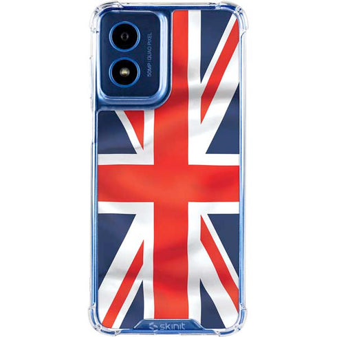 Great Britain Flag Moto G 5G (2024) Clear Case