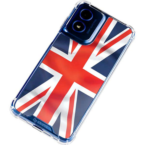 Great Britain Flag Moto G 5G (2024) Clear Case
