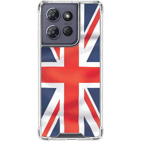 Great Britain Flag Moto G Power 5G (2025) Clear Case