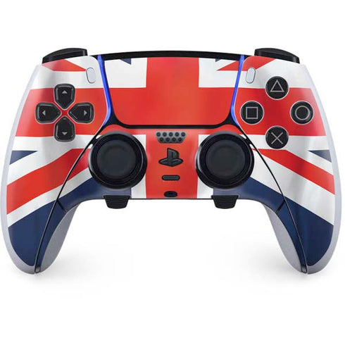 Great Britain Flag PS5 DualSense Edge Pro Controller Skin