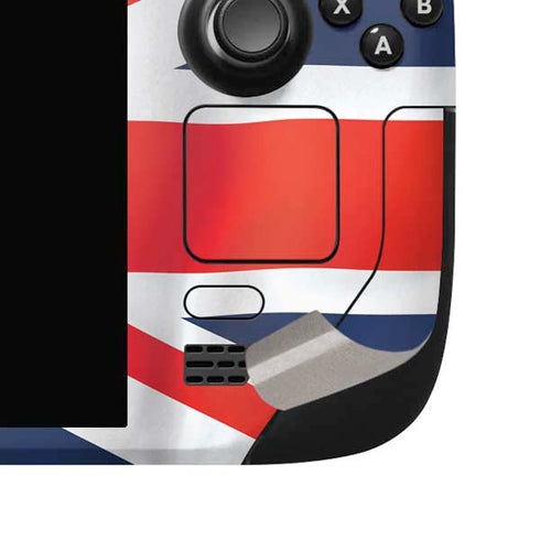 Great Britain Flag Steam Deck Handheld Gaming Computer OLED Skin