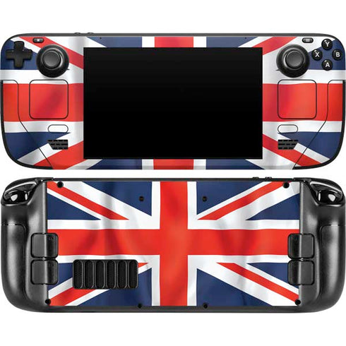 Great Britain Flag Steam Deck Handheld Gaming Computer Skin