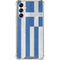 Greece Flag Distressed Gabb Phone 4 Clear Case
