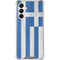 Greece Flag Distressed Galaxy A16 5G Clear Case