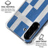 Greece Flag Distressed Galaxy A36 5G Clear Case
