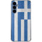 Greece Flag Distressed Galaxy A55 5G Clear Case