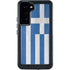 Greece Flag Distressed Galaxy S24 Plus Waterproof Case