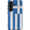 Greece Flag Distressed Galaxy S26 Impact Case