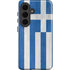 Greece Flag Distressed Galaxy S26 Impact Case