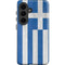 Greece Flag Distressed Galaxy S26 Plus Impact Case