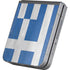 Greece Flag Distressed Galaxy Z Flip6 Skin
