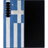 Greece Flag Distressed Galaxy Z Fold6 Skin
