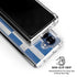 Greece Flag Distressed Galaxy Z Fold7 Clear Case