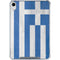 Greece Flag Distressed iPad 11th Gen (2025) Clear Case