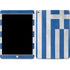 Greece Flag Distressed Apple iPad Skin
