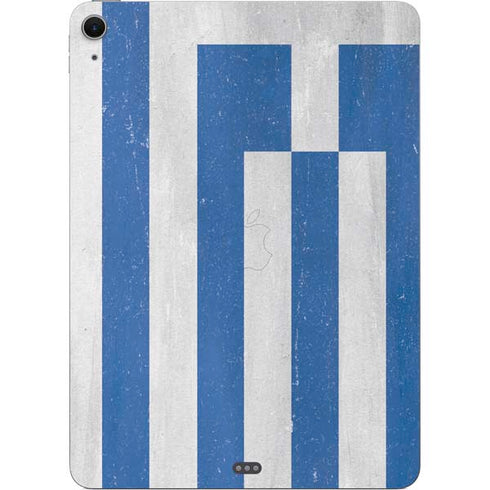 Greece Flag Distressed Apple iPad Air Skin