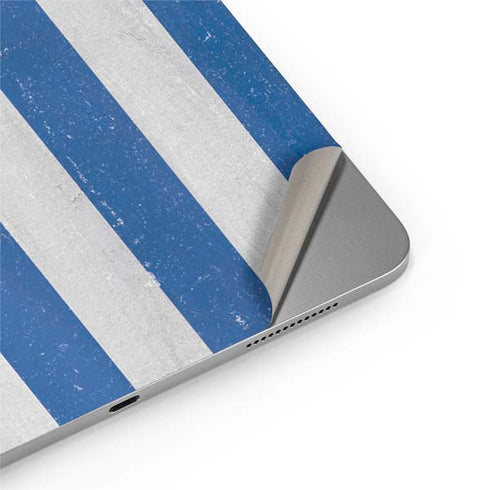 Greece Flag Distressed Apple iPad Air Skin