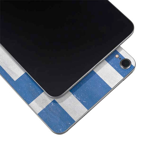 Greece Flag Distressed Apple iPad Mini Skin