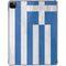 Greece Flag Distressed iPad Pro 11in (2024) Clear Case