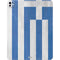 Greece Flag Distressed iPad Pro 13in M4 (2024) Skin