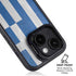 Greece Flag Distressed iPhone 14 Kickstand Case