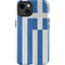 Greece Flag Distressed iPhone 15 Impact Case