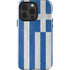Greece Flag Distressed iPhone 15 Pro Impact Case