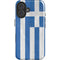 Greece Flag Distressed iPhone 16 Plus Magsafe Impact Case
