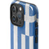 Greece Flag Distressed iPhone 16 Pro Impact Case