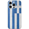 Greece Flag Distressed iPhone 16 Pro Skin