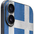 Greece Flag Distressed iPhone 16 Skin