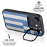 Greece Flag Distressed iPhone 16e Kickstand Case