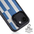 Greece Flag Distressed iPhone 16e Kickstand Case