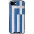 Greece Flag Distressed iPhone 16e Clear Case