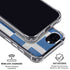 Greece Flag Distressed iPhone 16e Clear Case